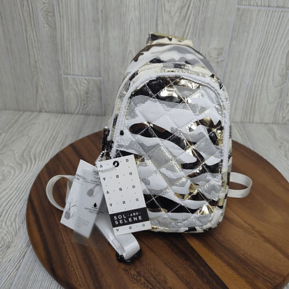 Brand New Sol and Selene On The Run Sling Convertible Women’s Backpack